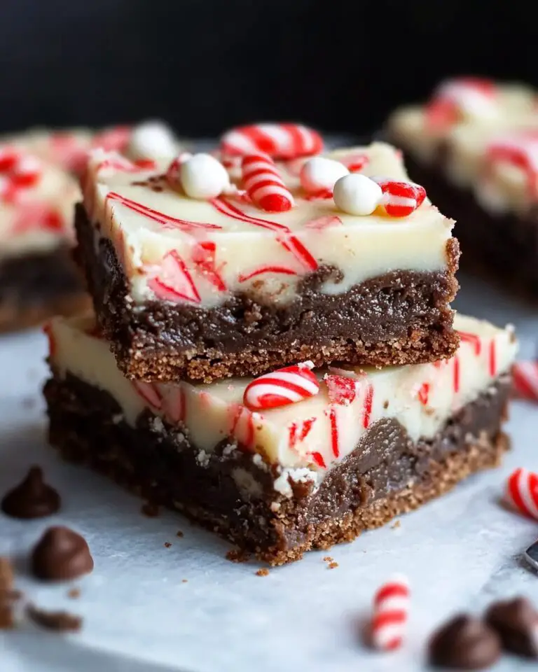 Peppermint Mocha Cookie Bars