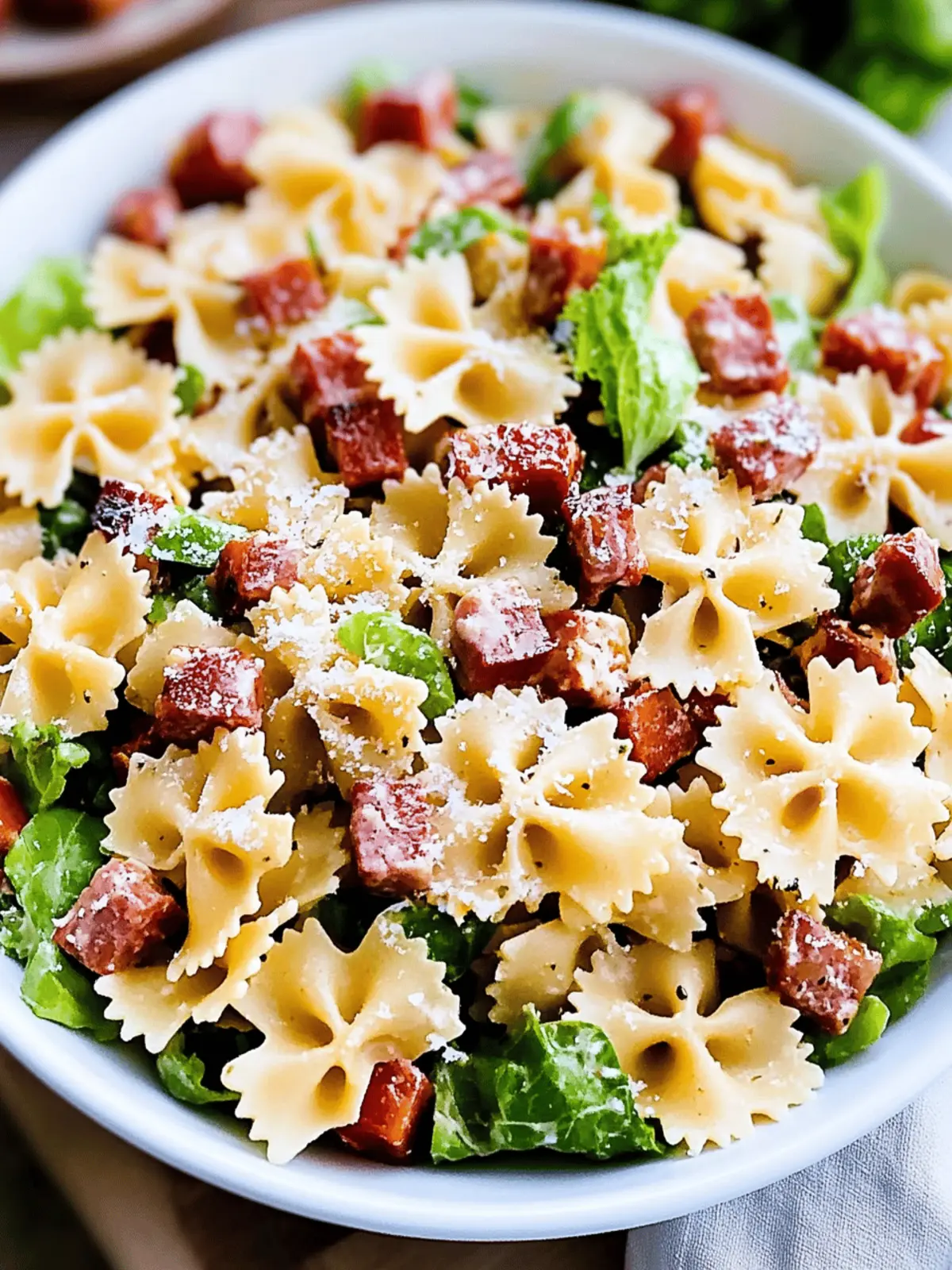 Irresistible BLT Pasta Salad