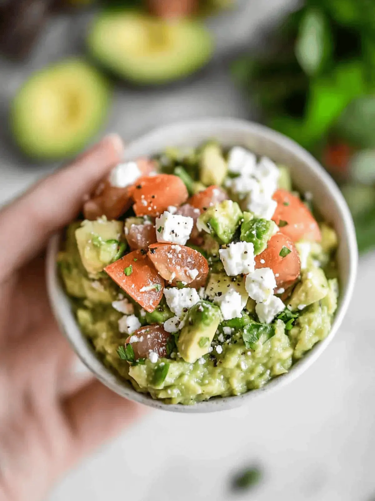 Avocado Feta Dip