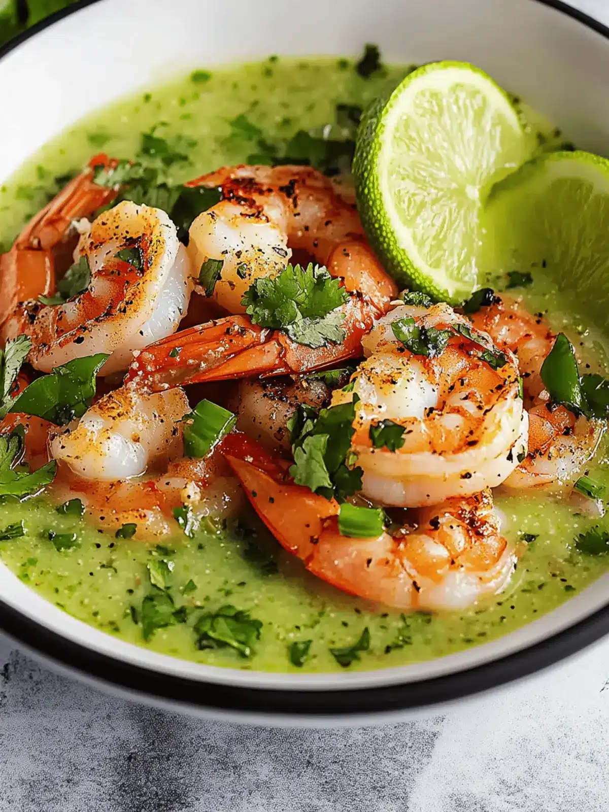 Shrimps in Culichi Salsa