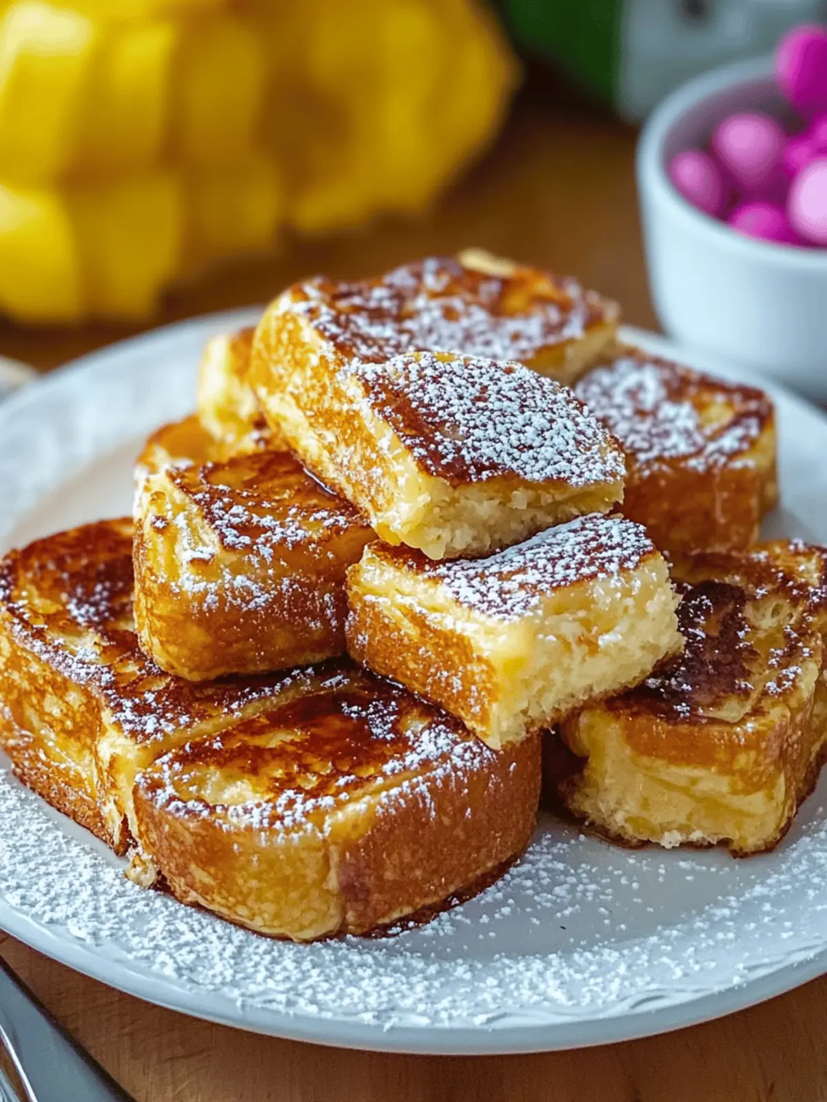 Hawaiian Roll French Toast