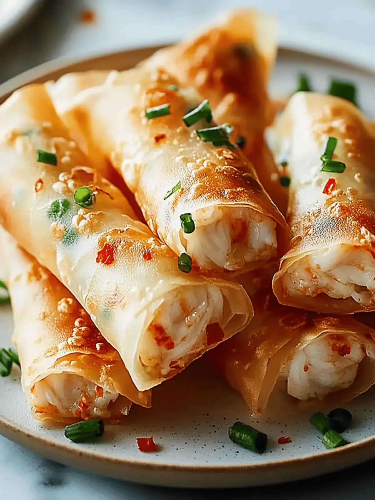 Rice Paper Crab Rangoons