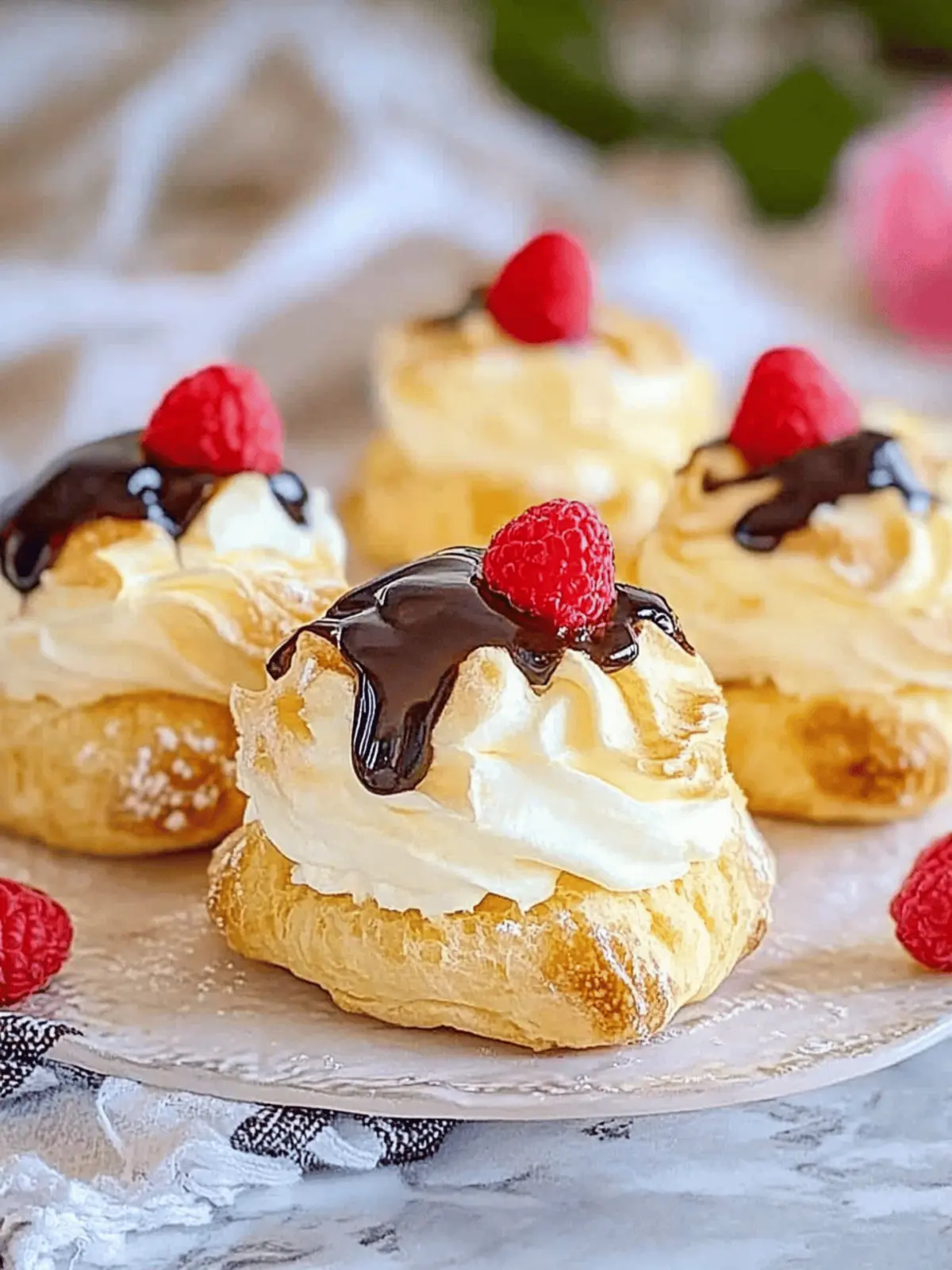 Easy Homemade Cream Puffs
