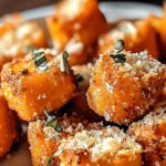 Crispy Cheesy Sweet Potato Bites