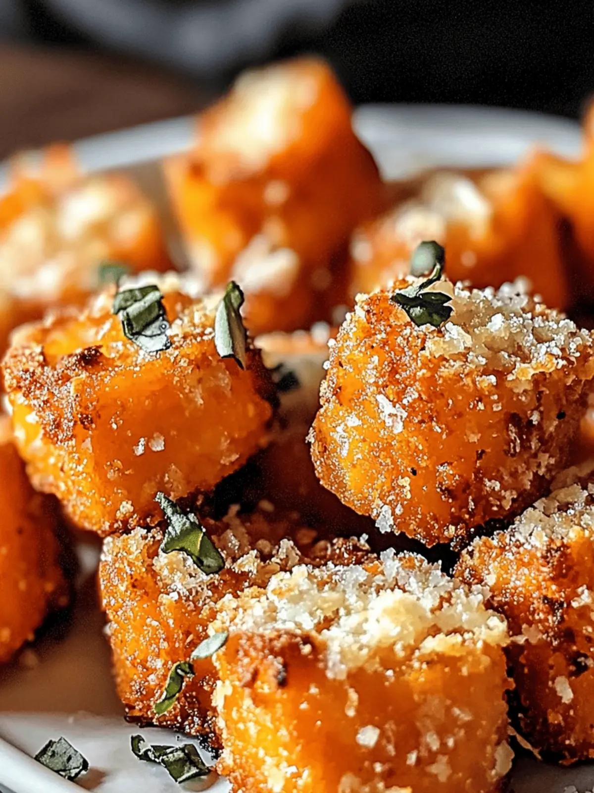 Crispy Cheesy Sweet Potato Bites