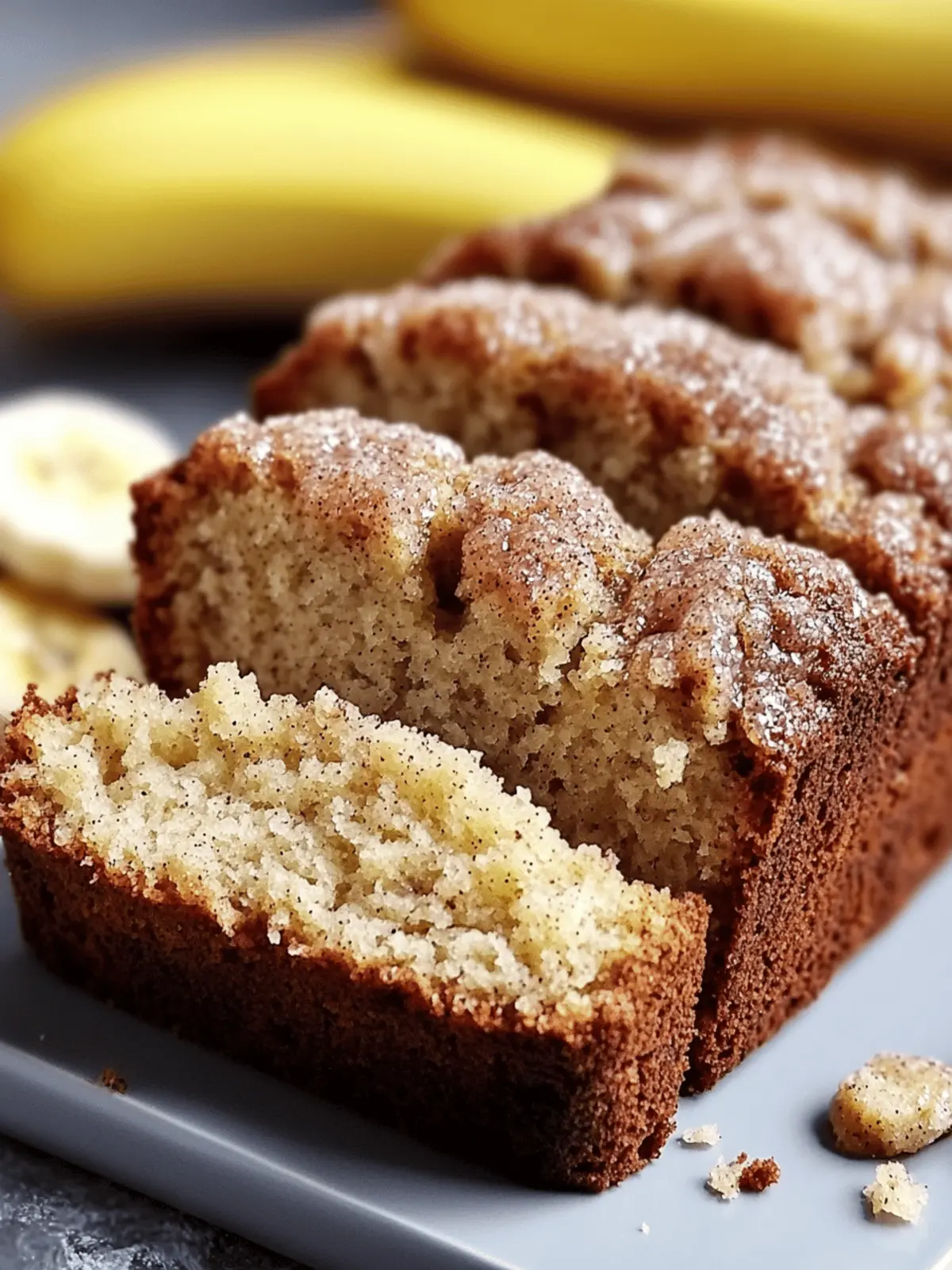 Snickerdoodle Banana Bread