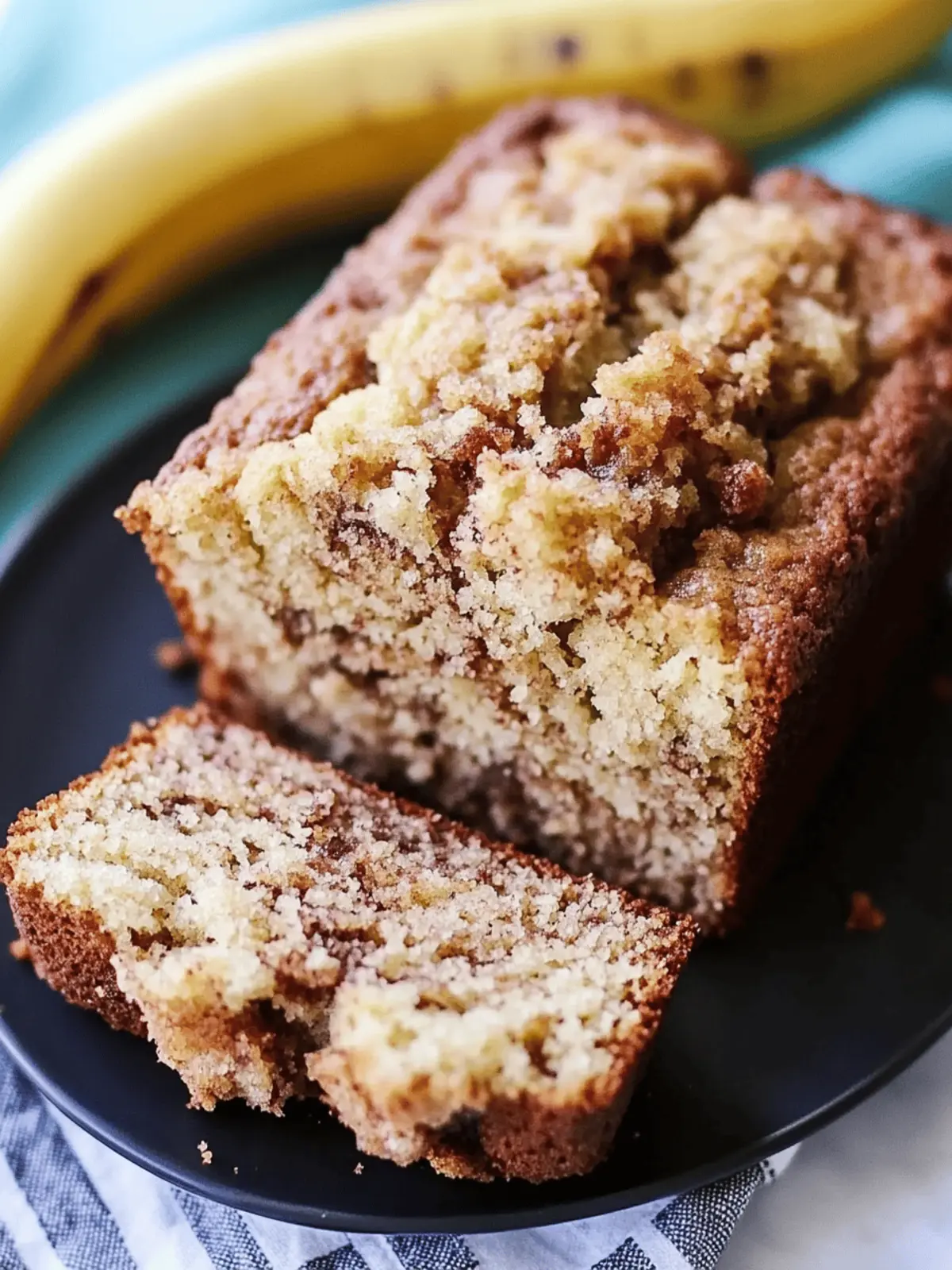 Coffee Cake Banana Bread