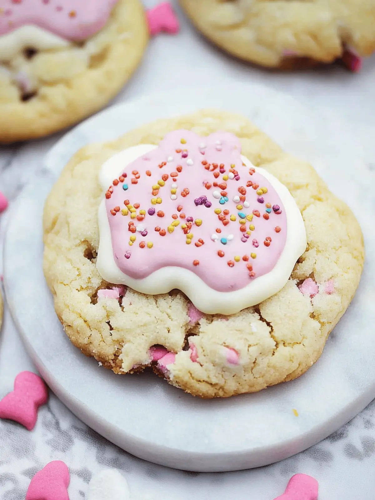 Crumble Animal Cookies