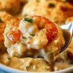 Cheddar Bay Biscuit Seafood Pot Pie