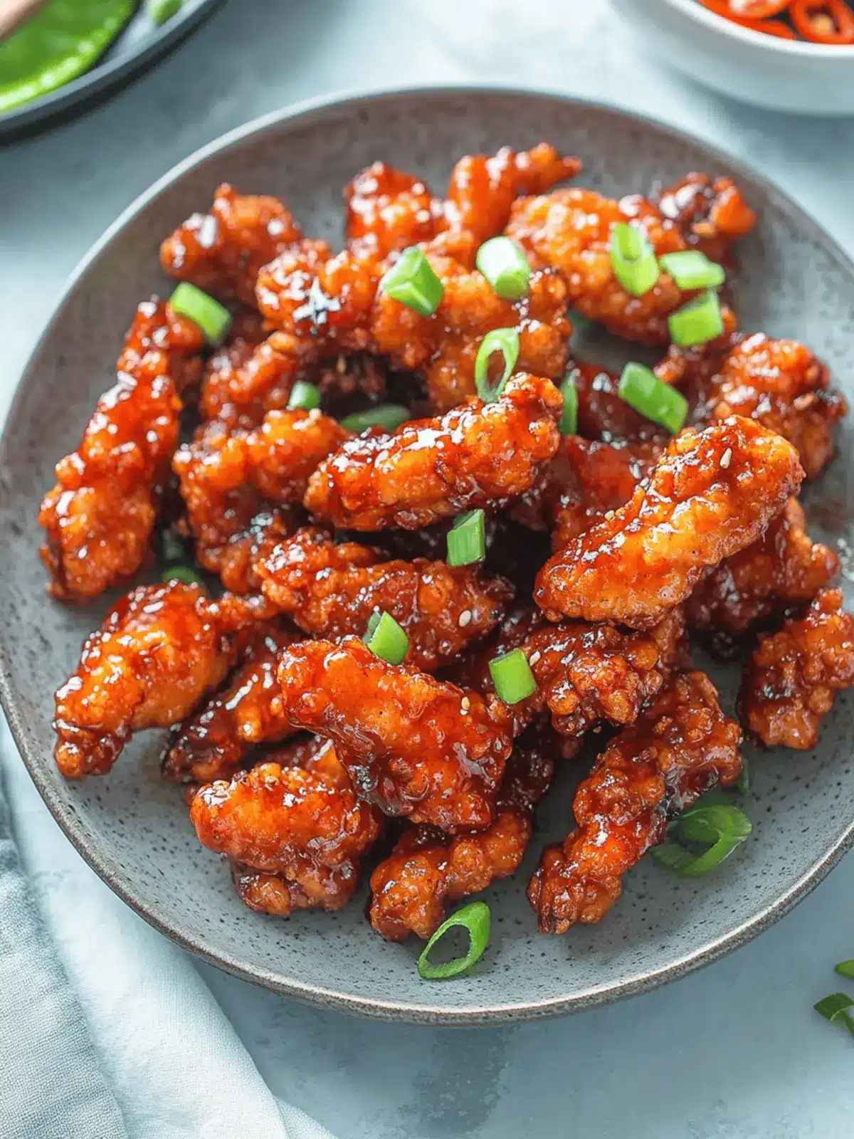 Chinese Crispy Chilli Chicken