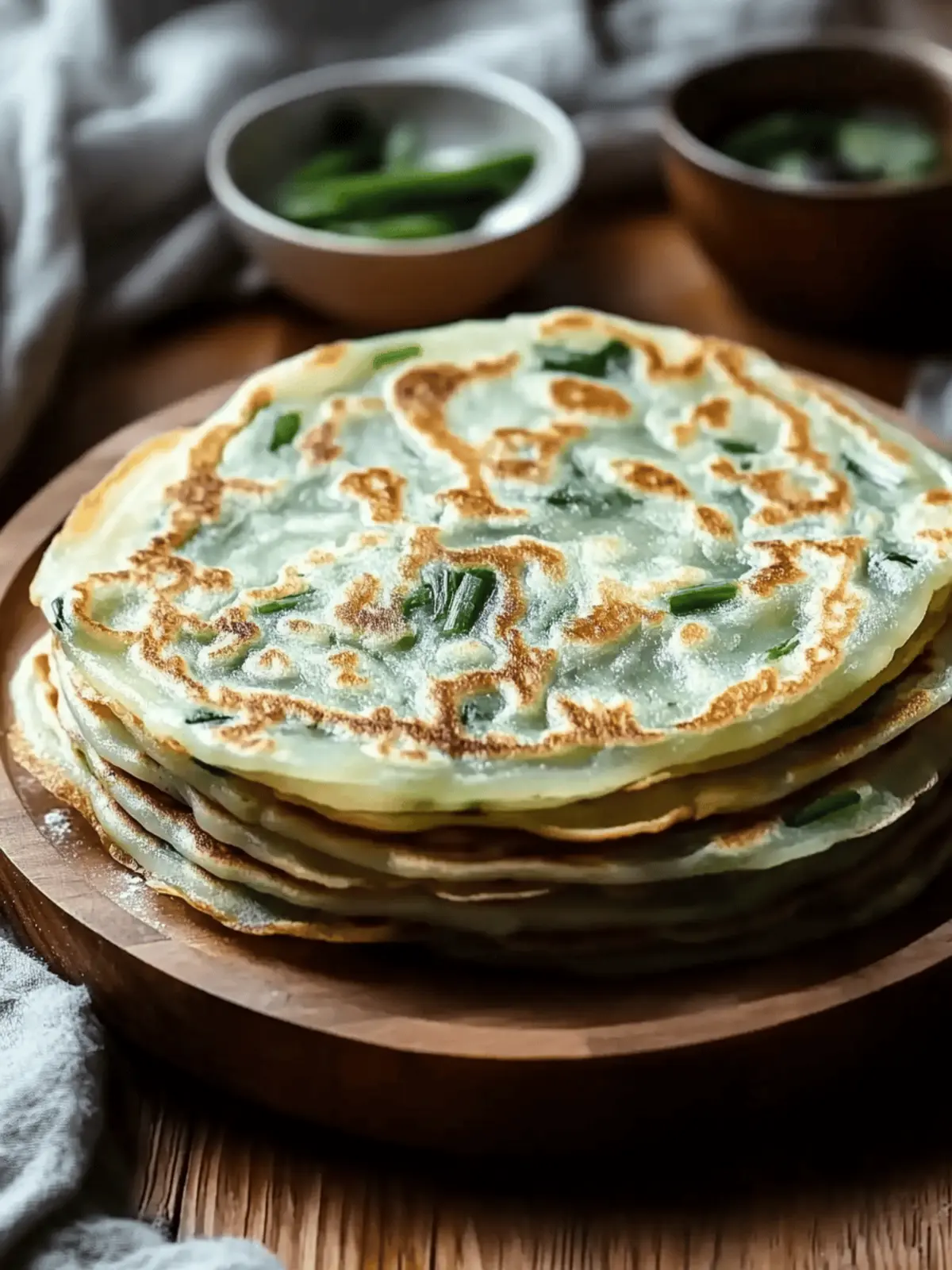 Chinese Scallion Pancakes