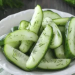 Garlic Dill Cucumbers