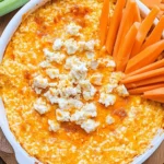Cottage Cheese Buffalo Chicken Dip