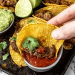 Crispy Baked Beef Tacos