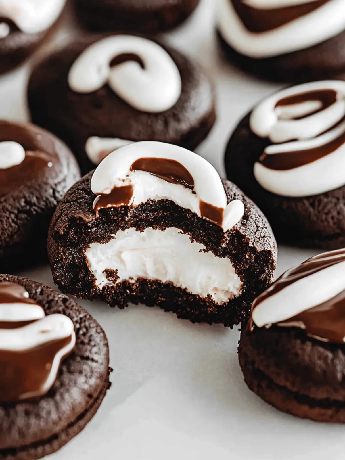 Hostess Cupcake Cookies