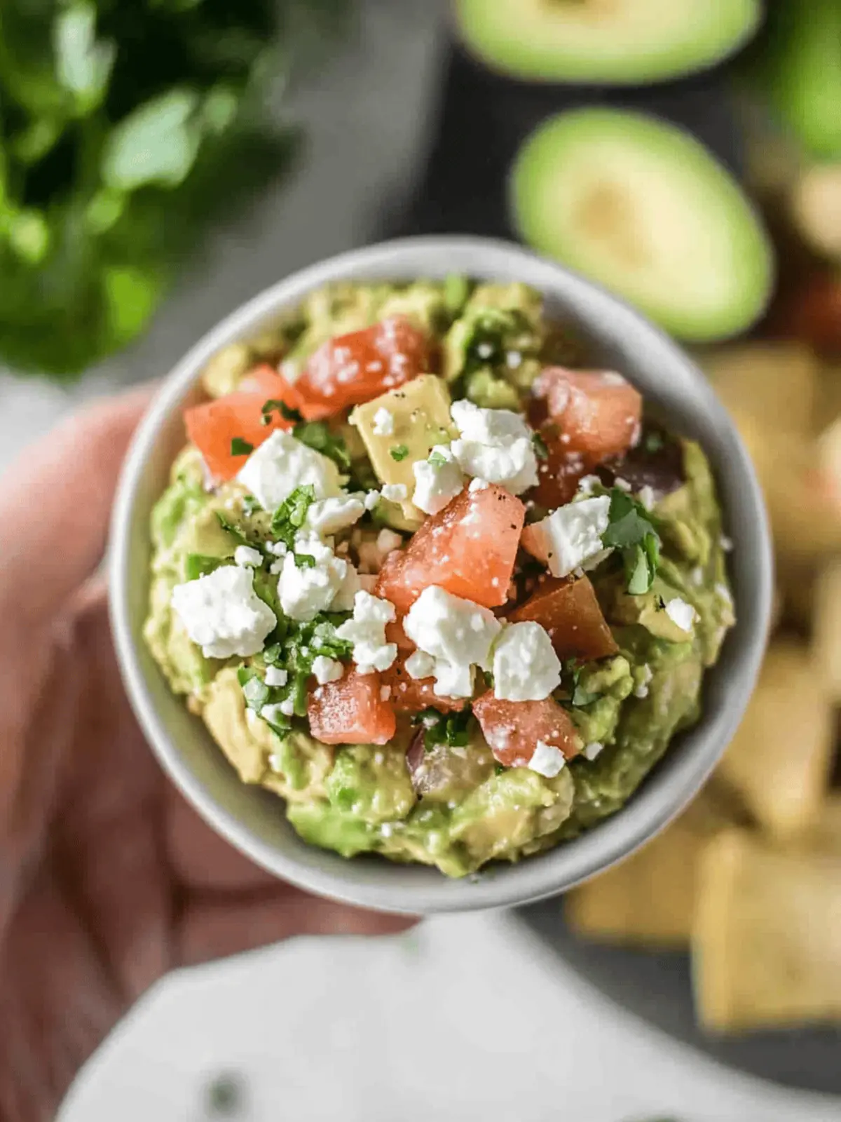 Avocado Feta Dip