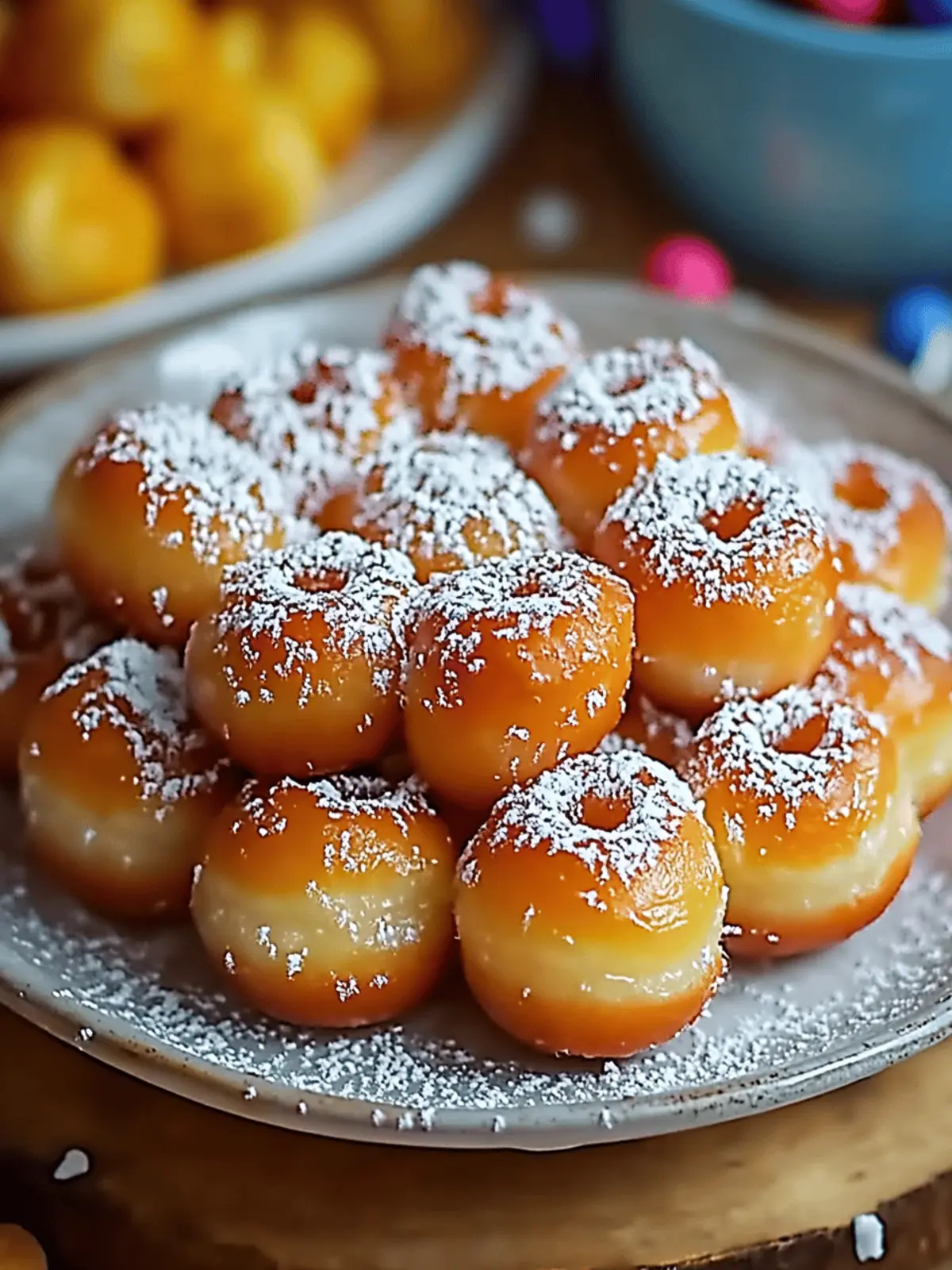 Funnel Cake Donut