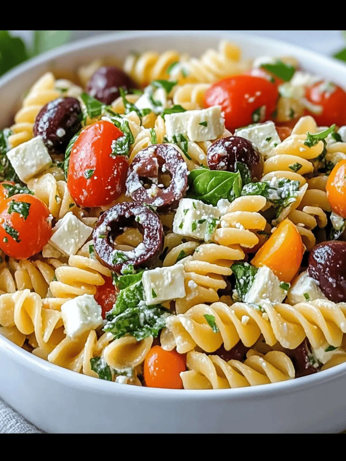 Greek Pasta Salad