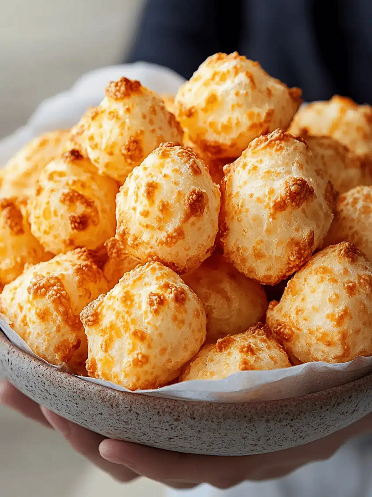 Keto Cheese Puffed Snacks