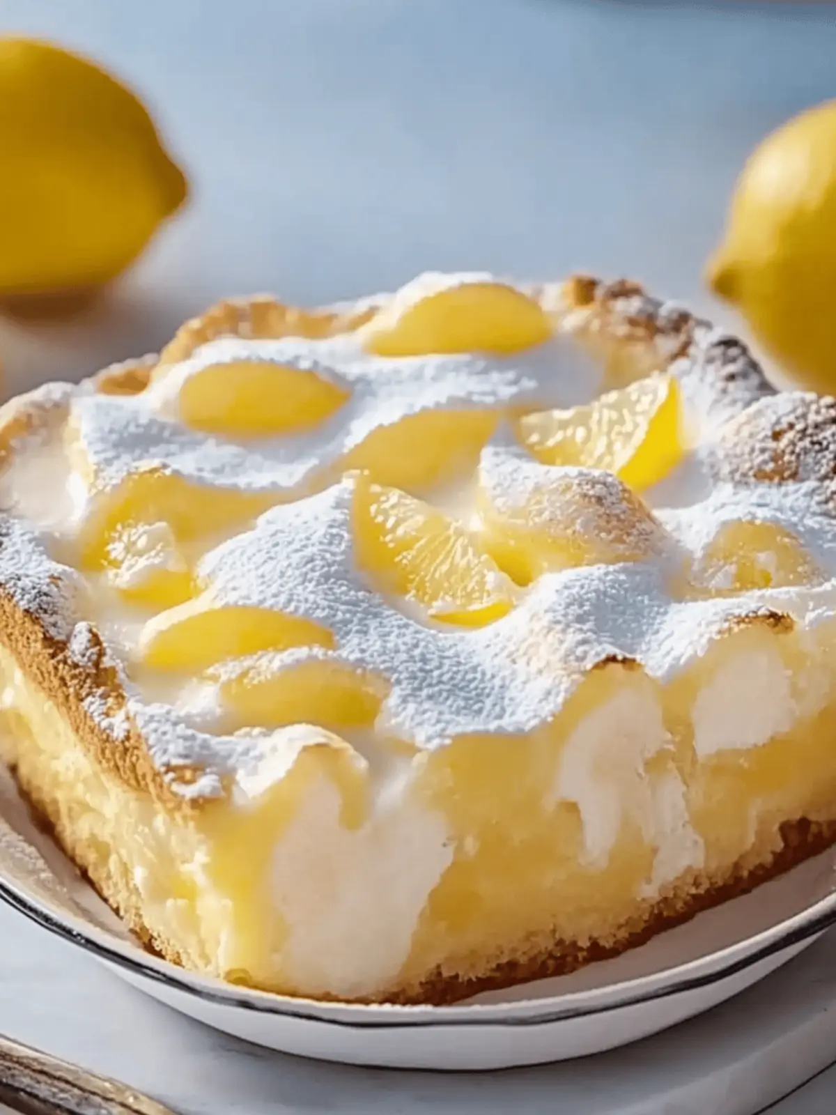 One-Bowl Lemon Dessert
