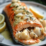 Salmon Stuffed with Crab