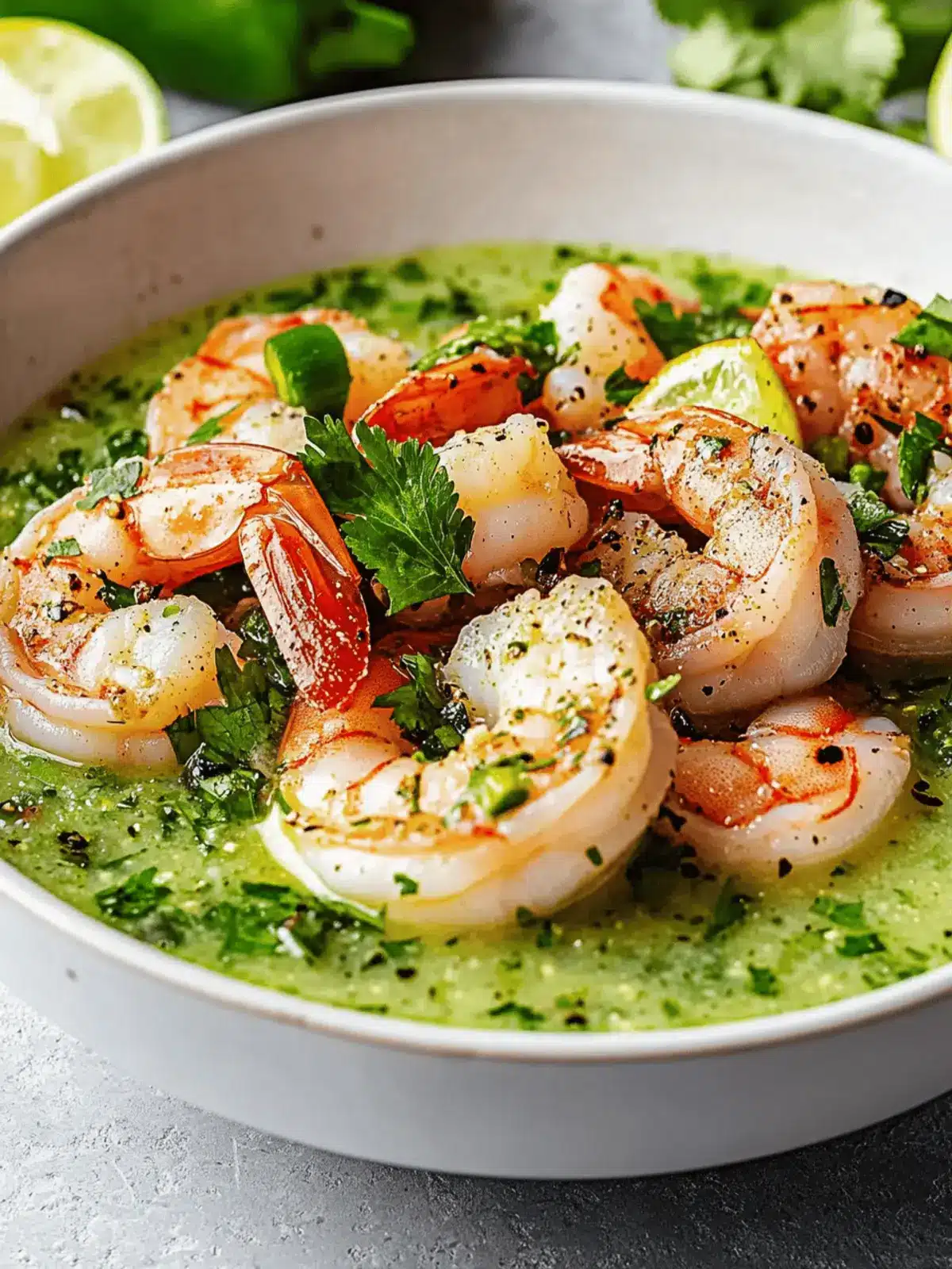 Shrimps in Culichi Salsa