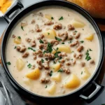 Classic Pork Sausage Potato Soup
