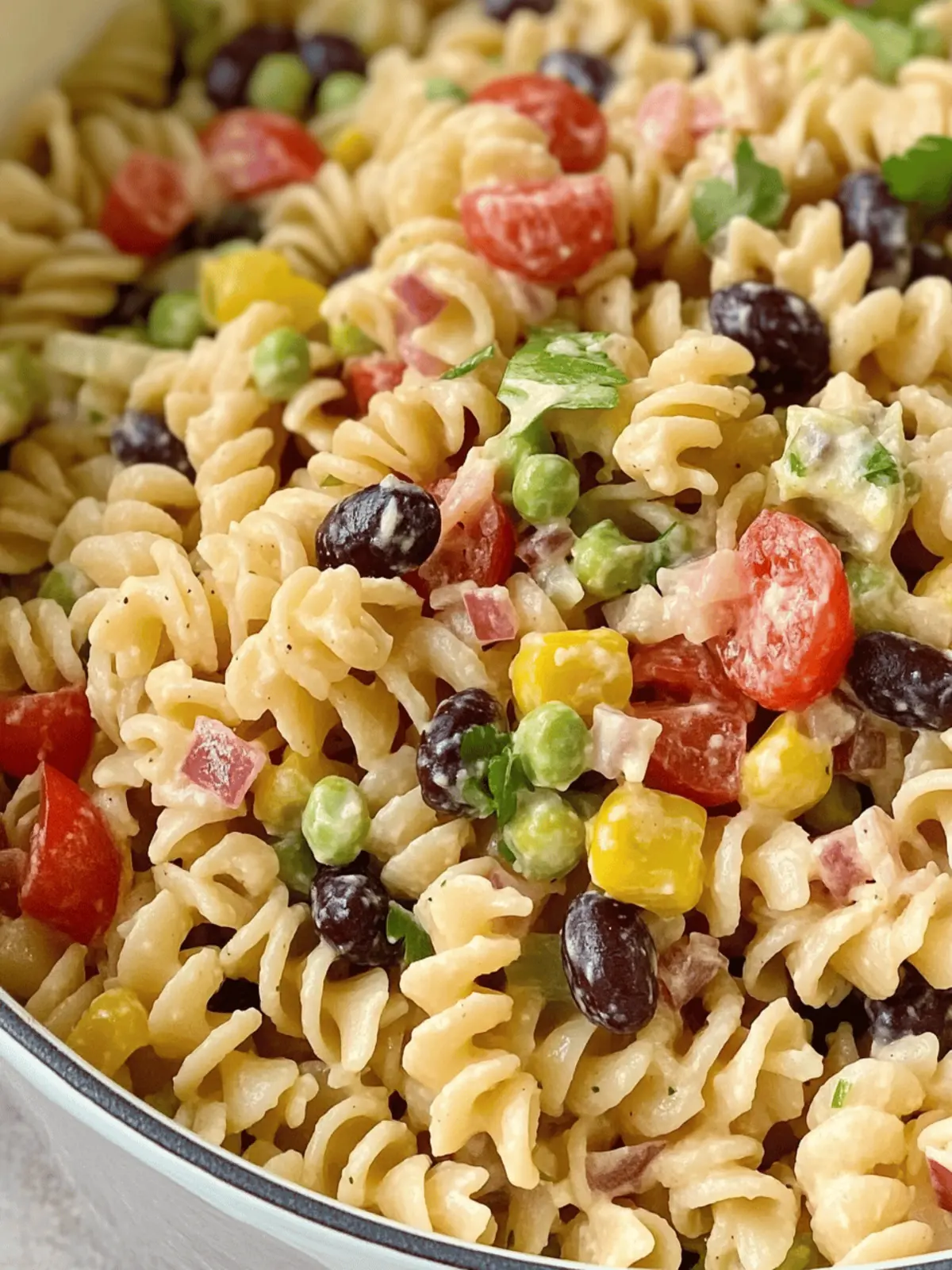 COWBOY CAVIAR PASTA SALAD