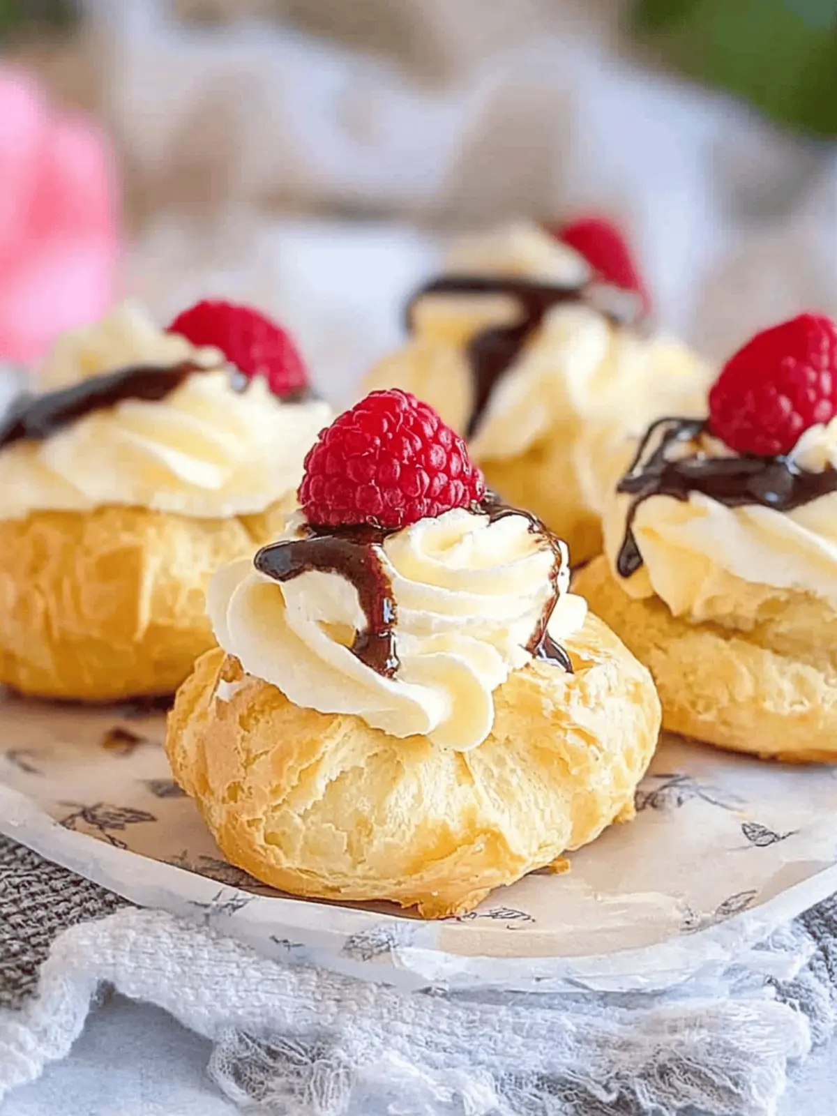 Easy Homemade Cream Puffs