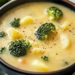 CHEDDAR BROCCOLI POTATO SOUP