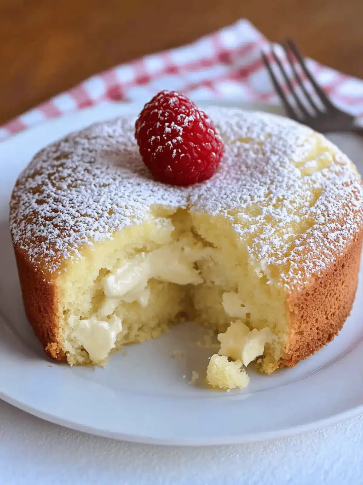 Italian Custard Cake with Pastry Cream