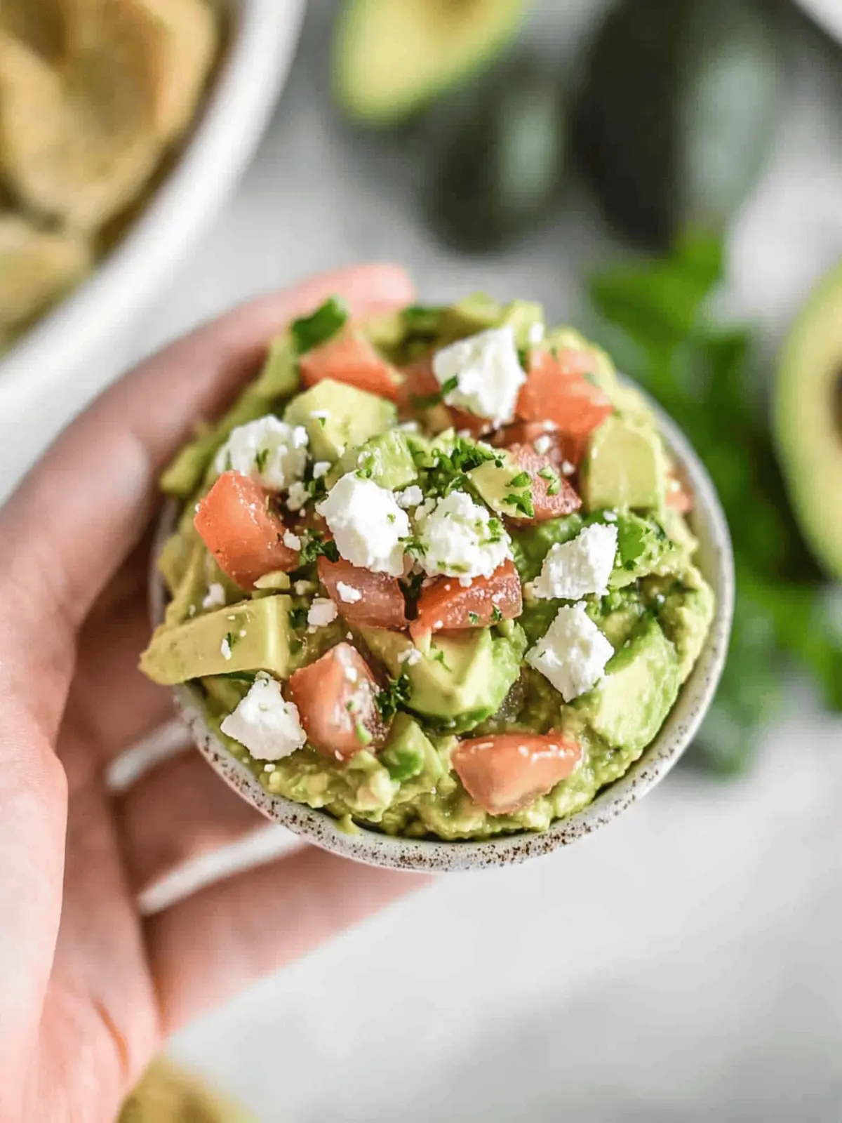 Avocado Feta Dip