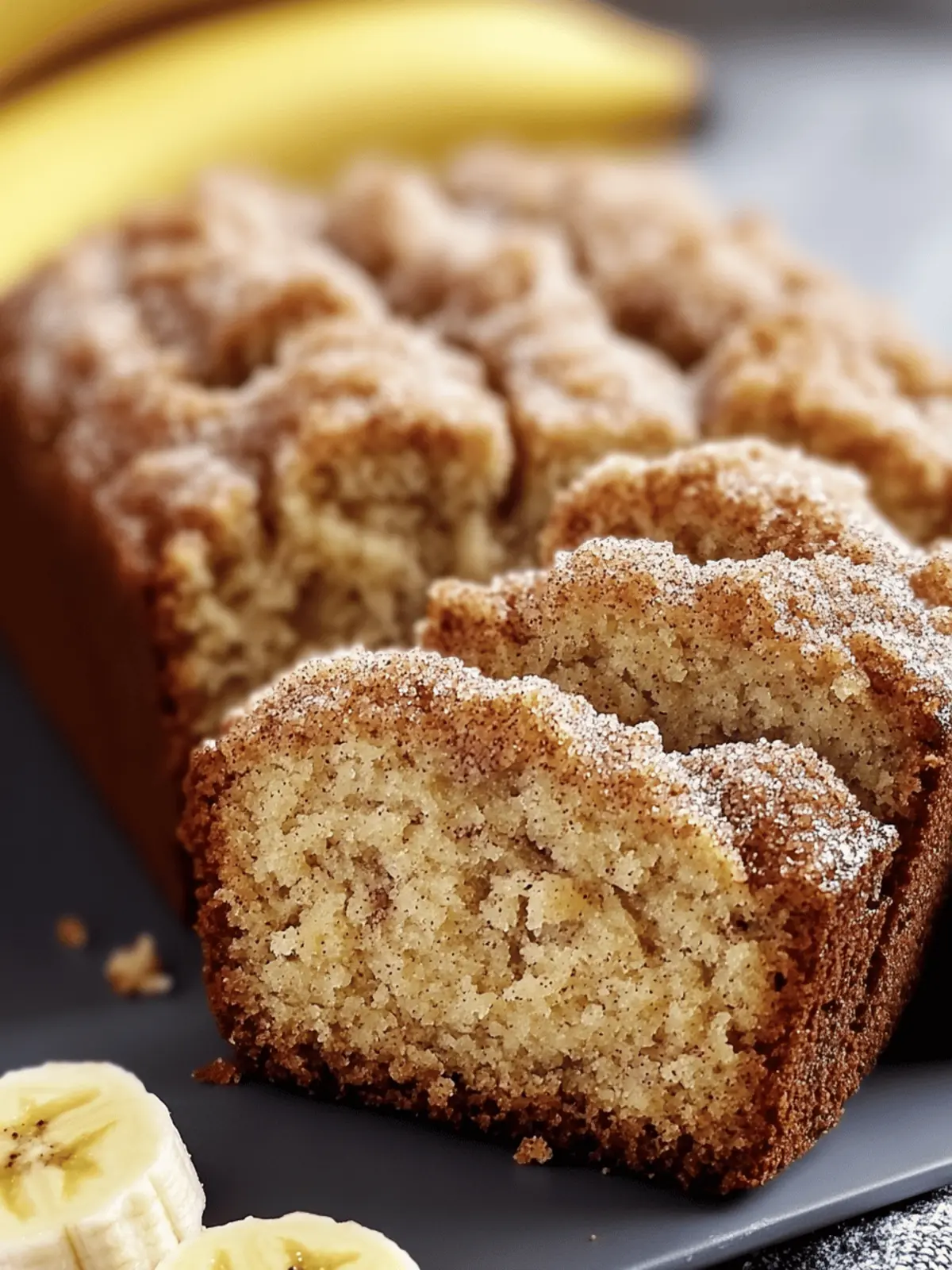 Snickerdoodle Banana Bread