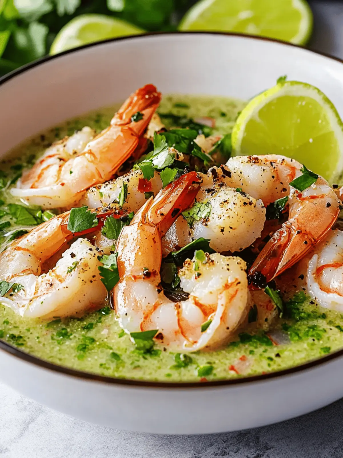 Shrimps in Culichi Salsa