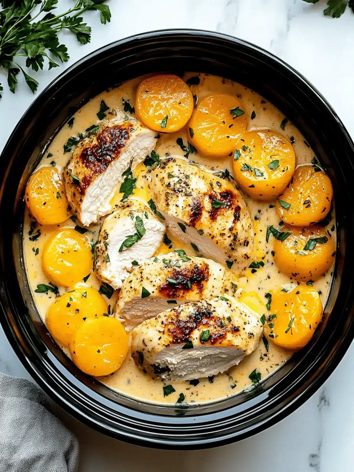 Crockpot Ranch Chicken