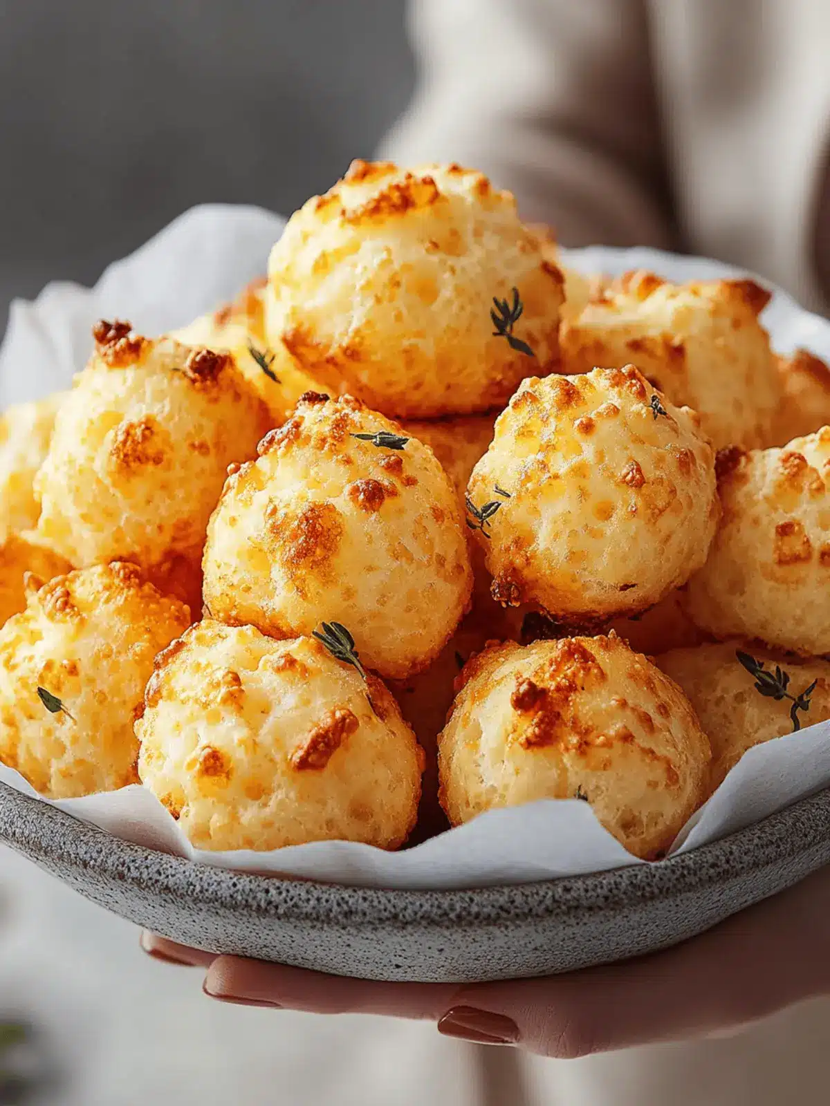Keto Cheese Puffed Snacks