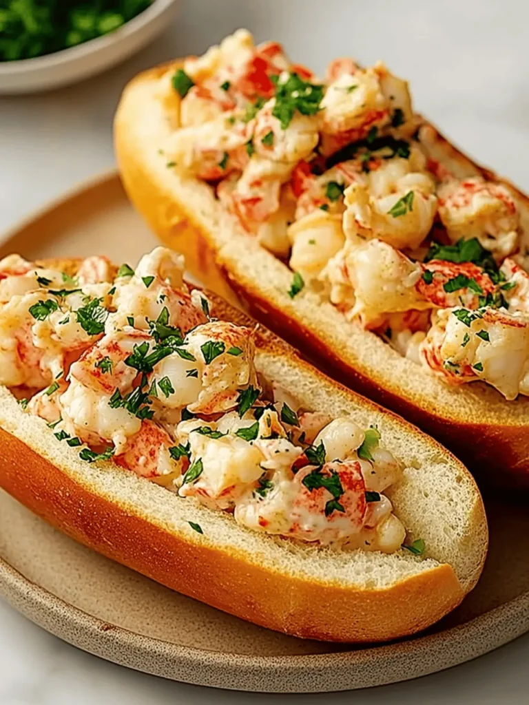 Garlic Butter Lobster Rolls