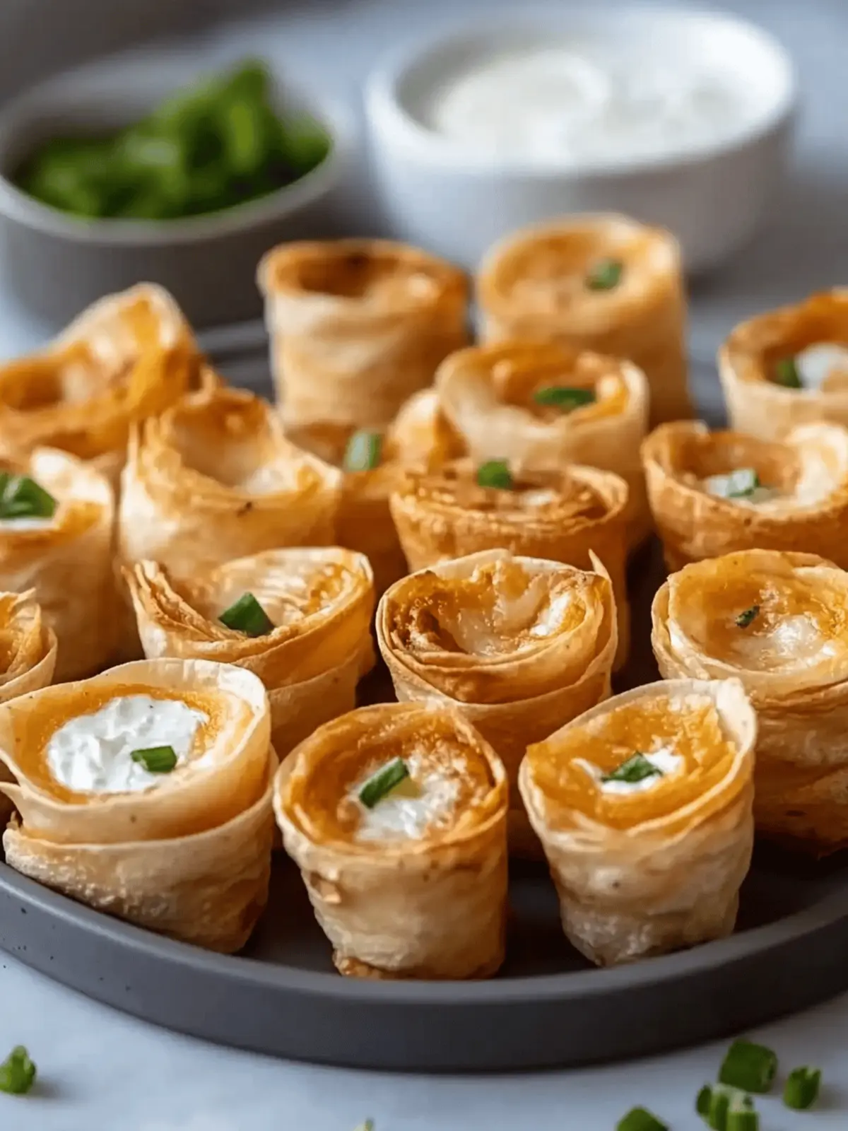 Cream Cheese Tortilla Bites