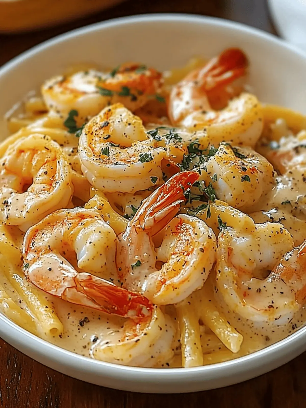 shrimp & crab pasta with creamy cajun sauce