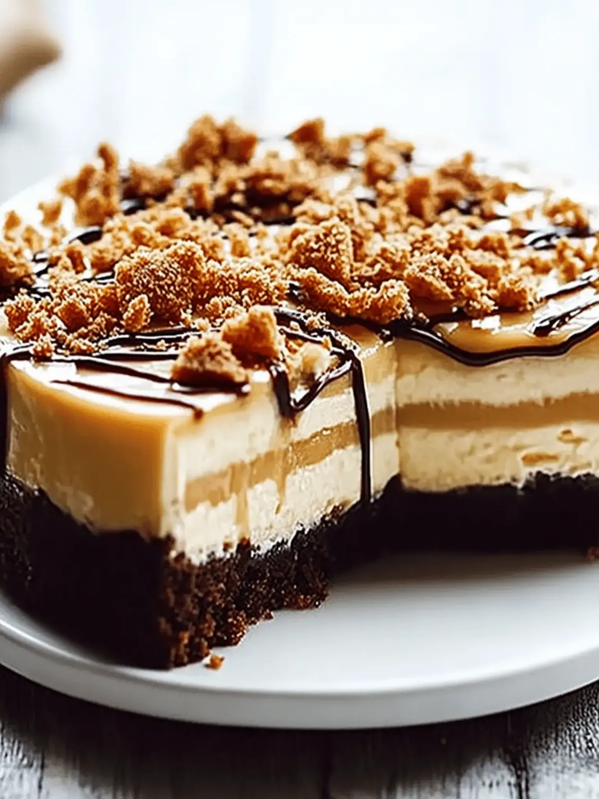 Samoa Cheesecake