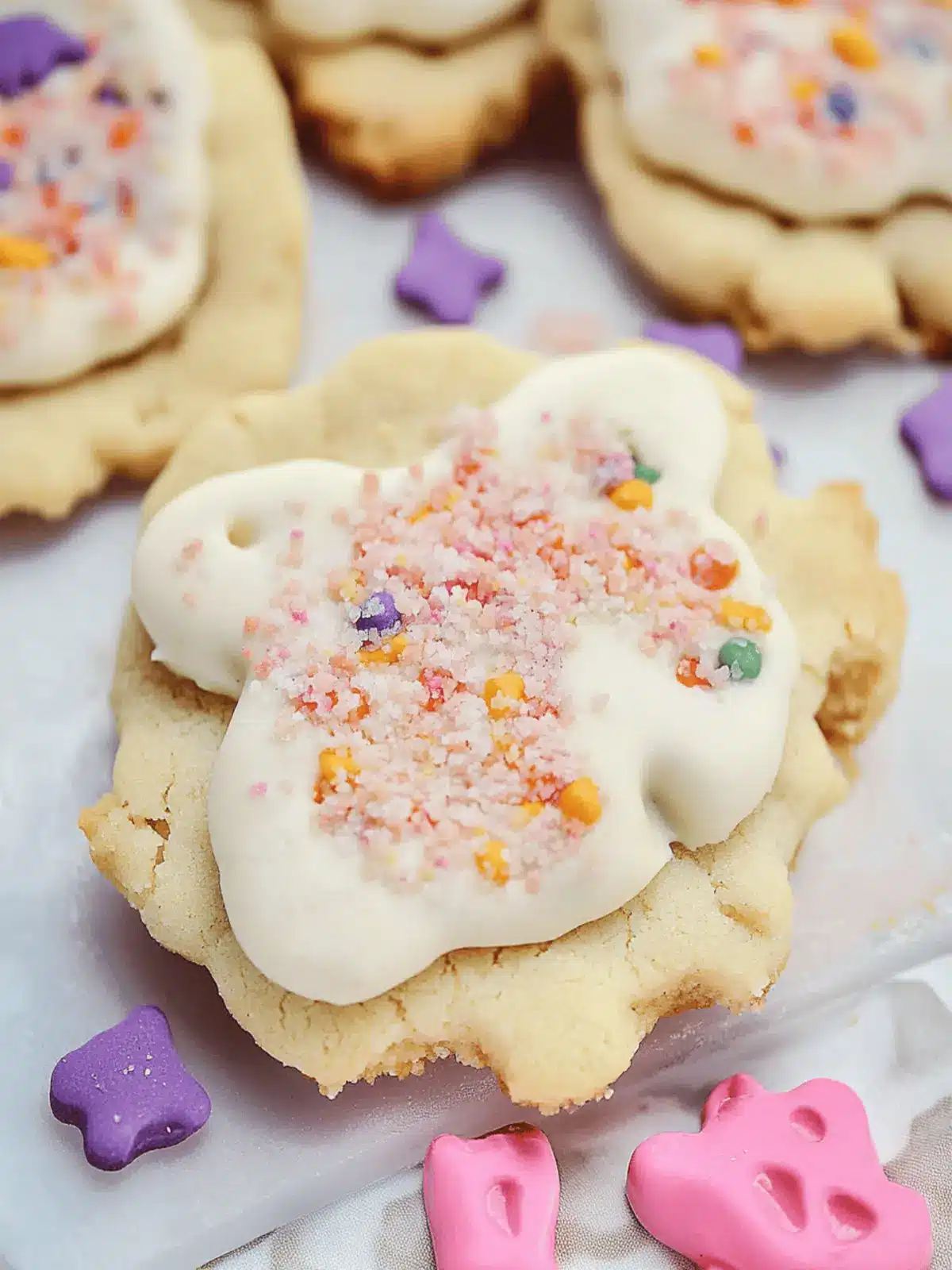 Crumble Animal Cookies