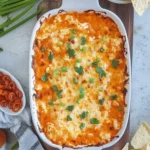 Cottage Cheese Buffalo Chicken Dip (high protein)