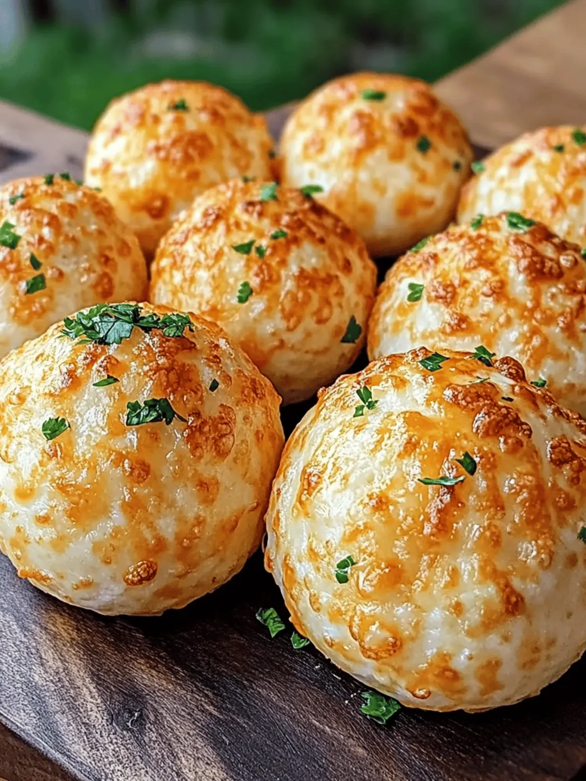Cheesy Garlic Bombs
