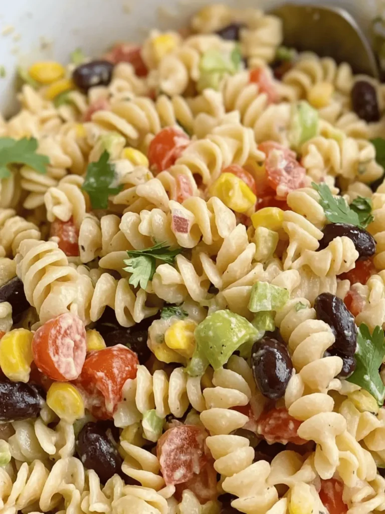 COWBOY CAVIAR PASTA SALAD