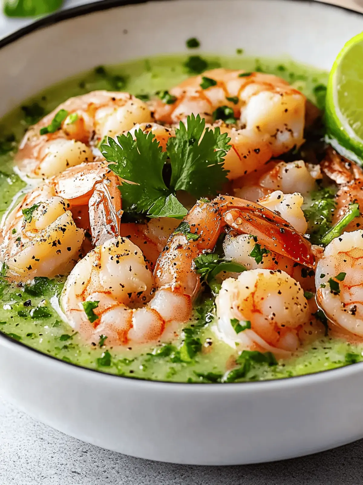 Shrimps in Culichi Salsa