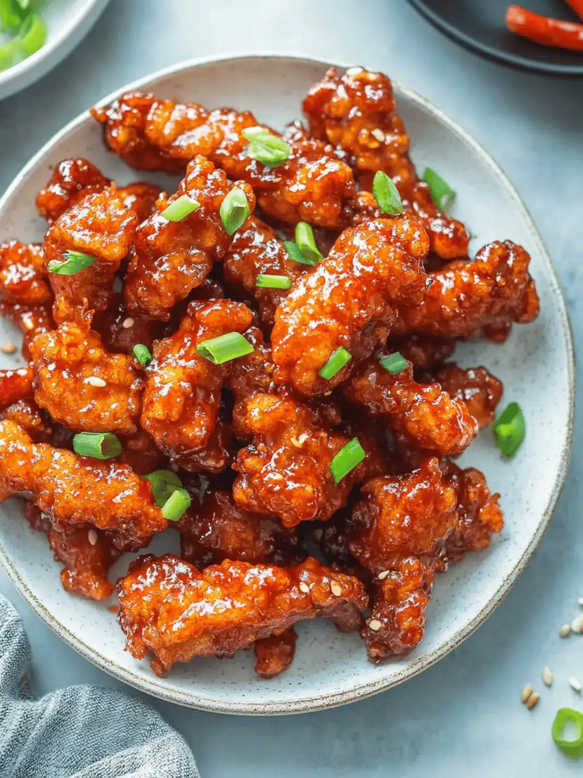 Chinese Crispy Chilli Chicken