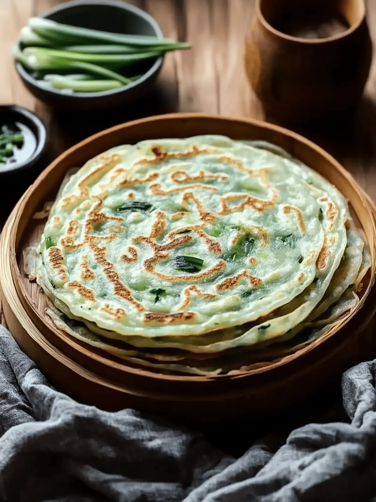 Chinese Scallion Pancakes