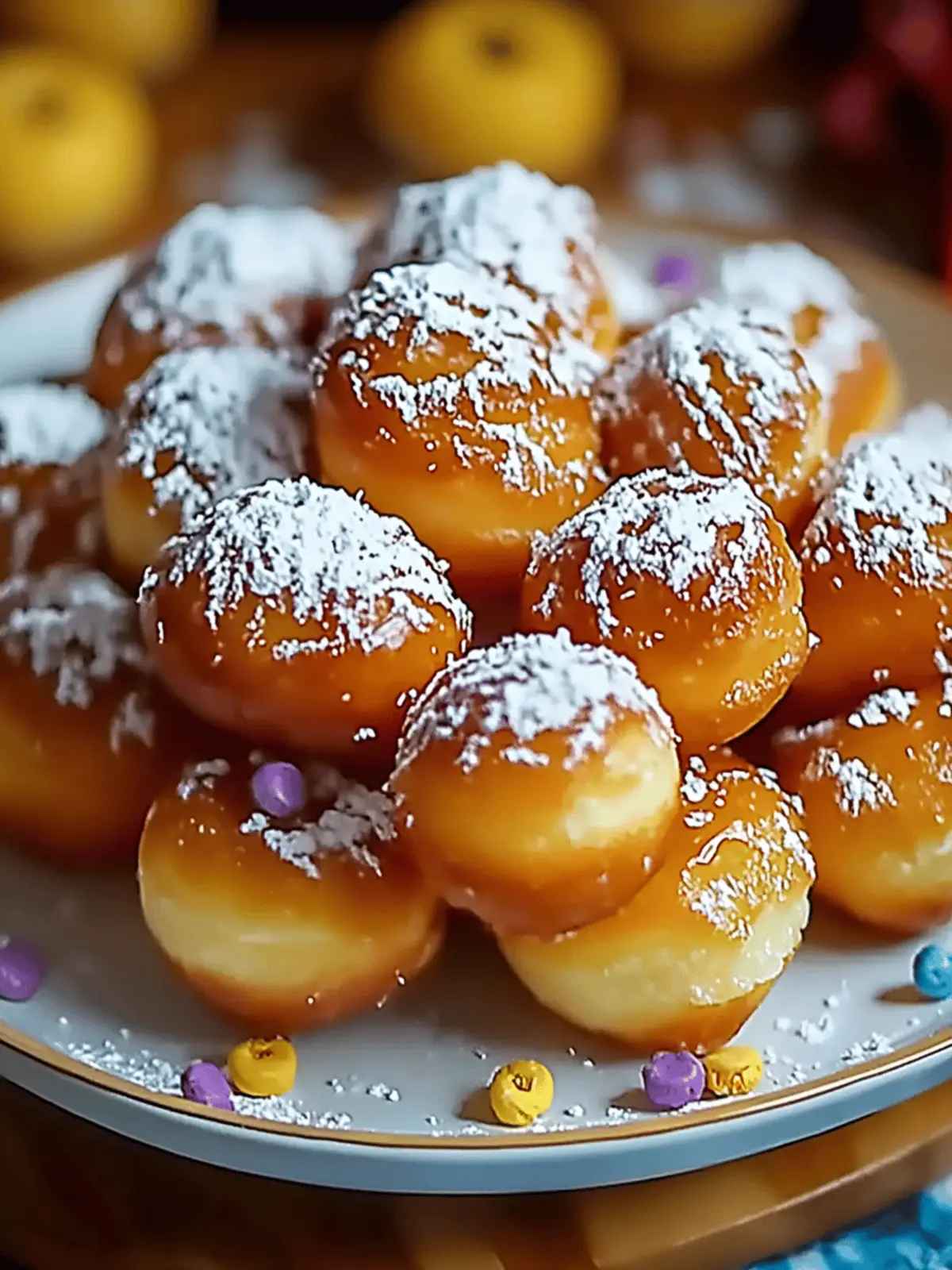 Funnel Cake Donut