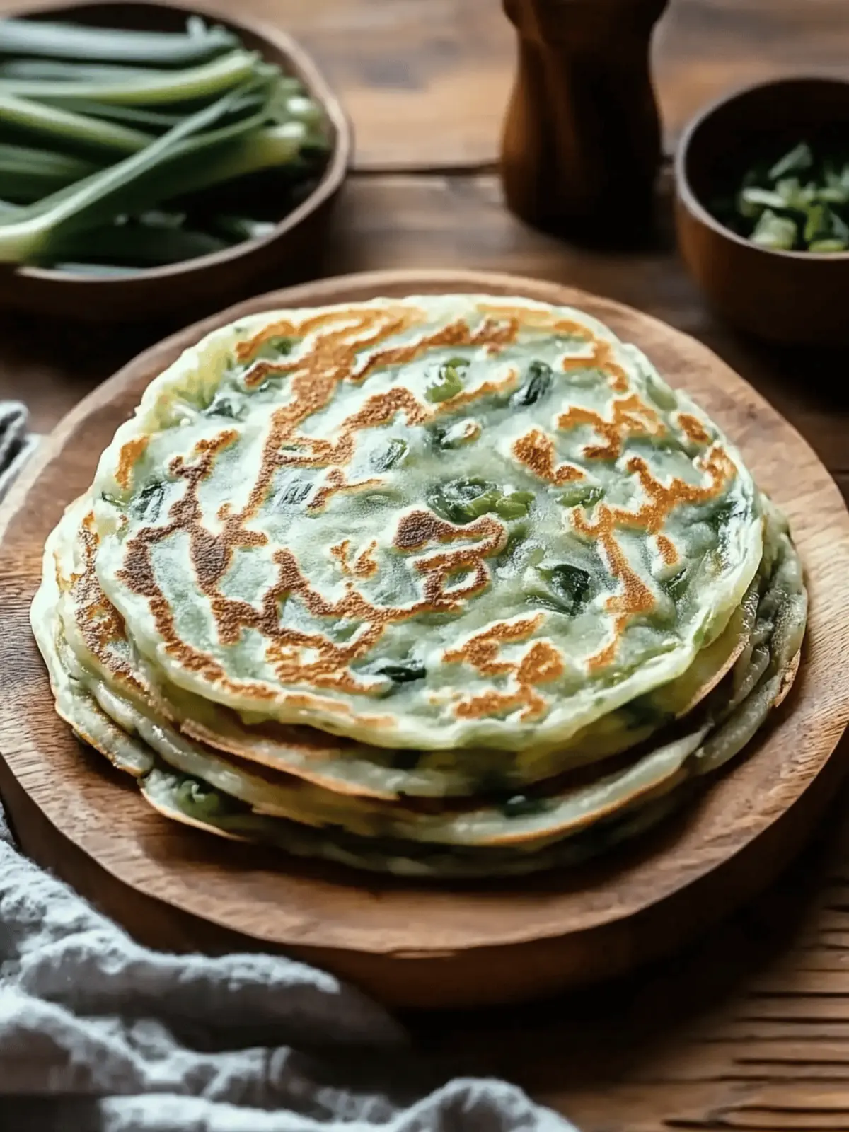 Chinese Scallion Pancakes