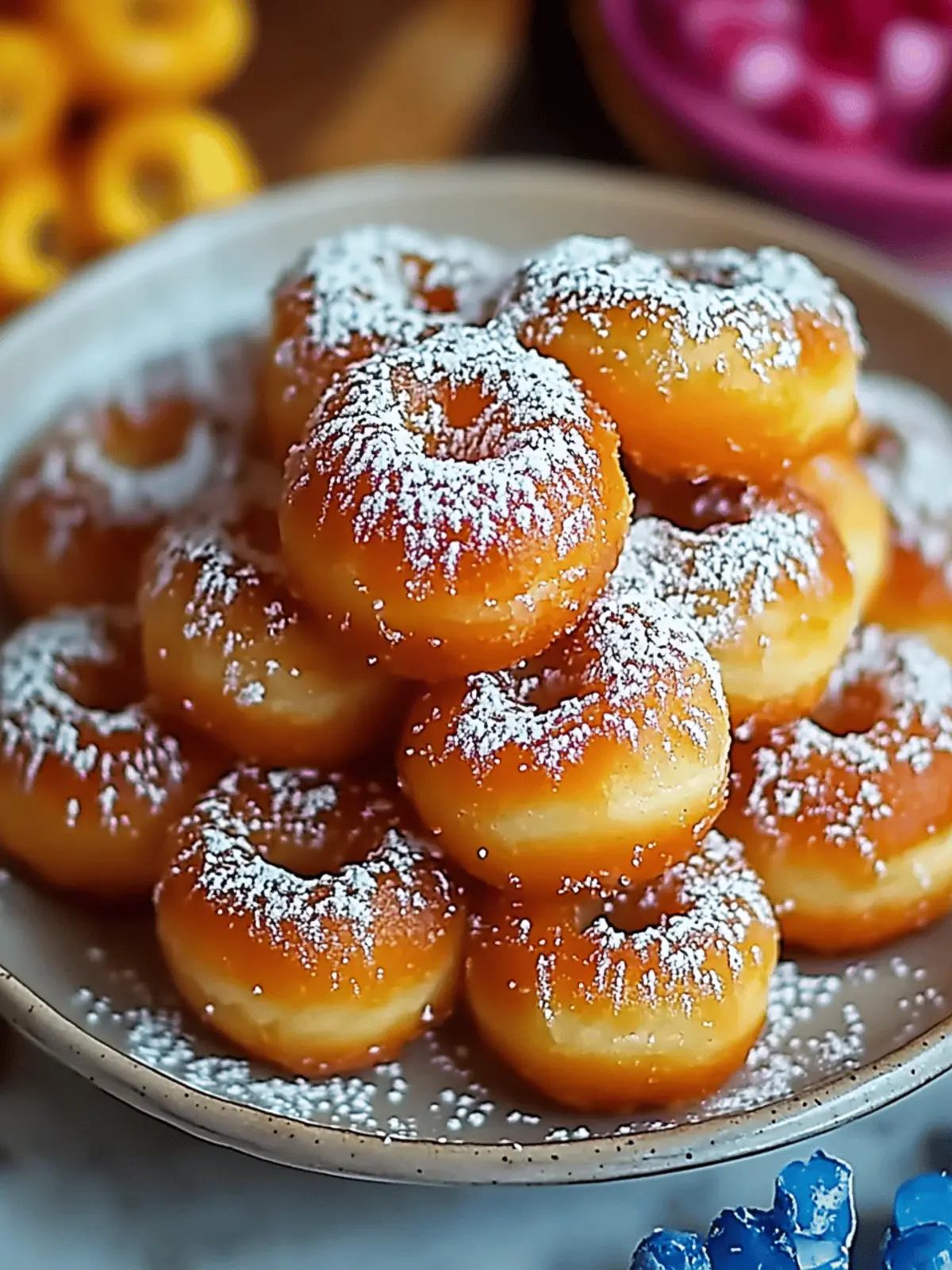 Funnel Cake Donut